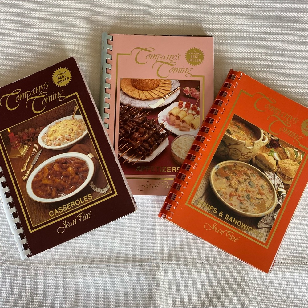 Vintage Company’s coming cook books
